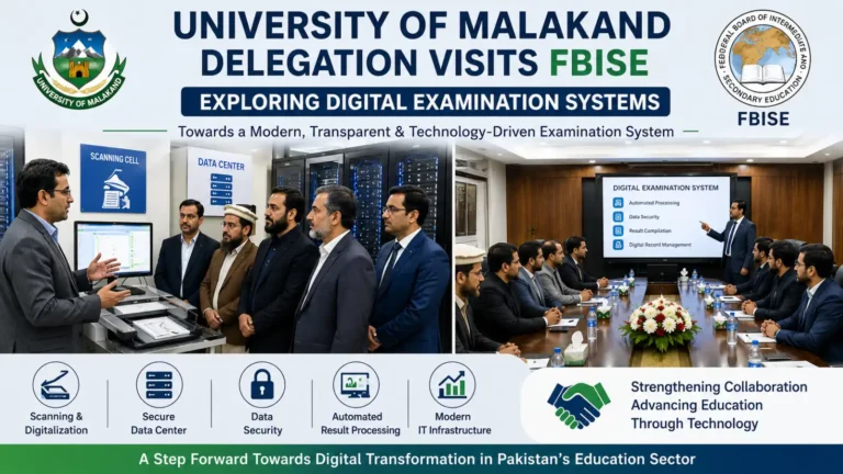 University of Malakand FBISE visit