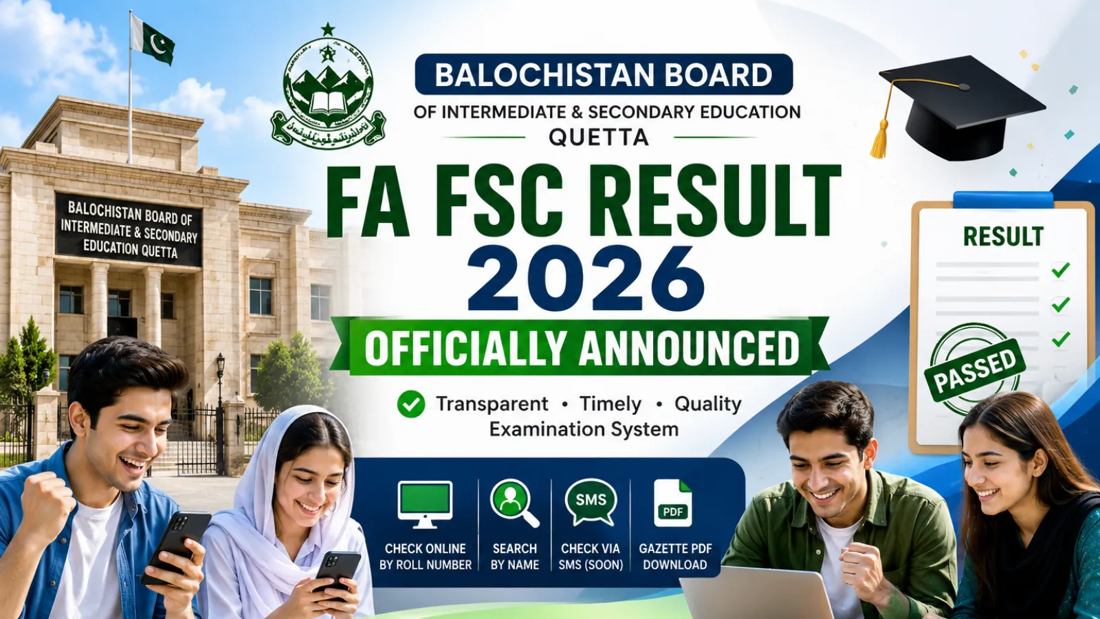 Balochistan Board FA FSC Result 2026