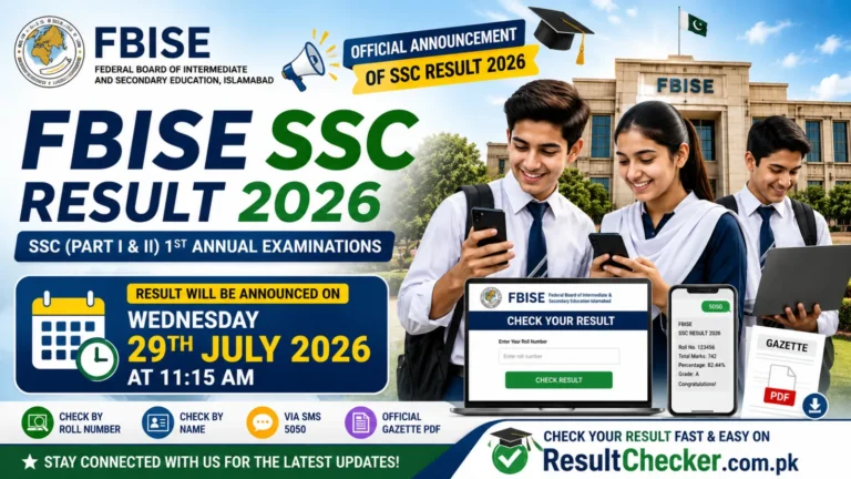 FBISE SSC Result 2026