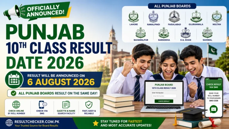 Punjab 10th Class Result 2026