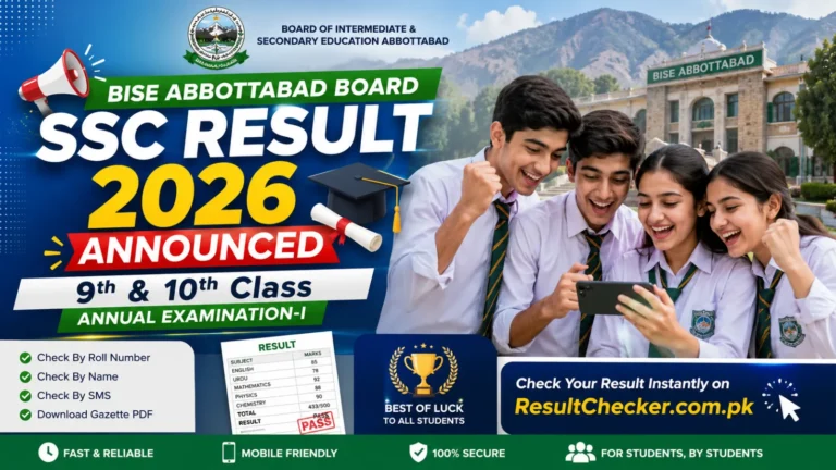 BISE Abbottabad Board Result 2026