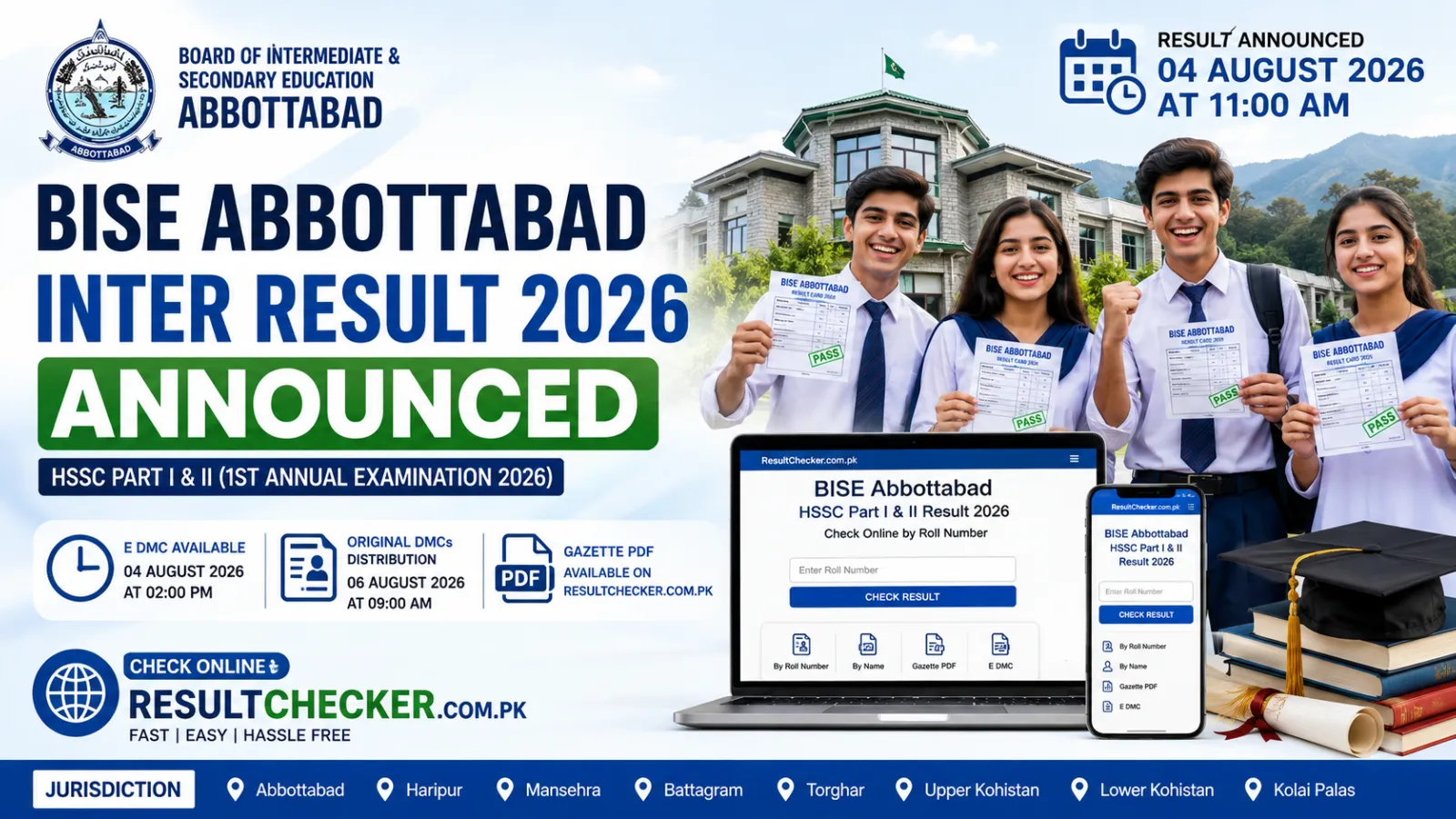 BISE Abbottabad Inter Result 2026