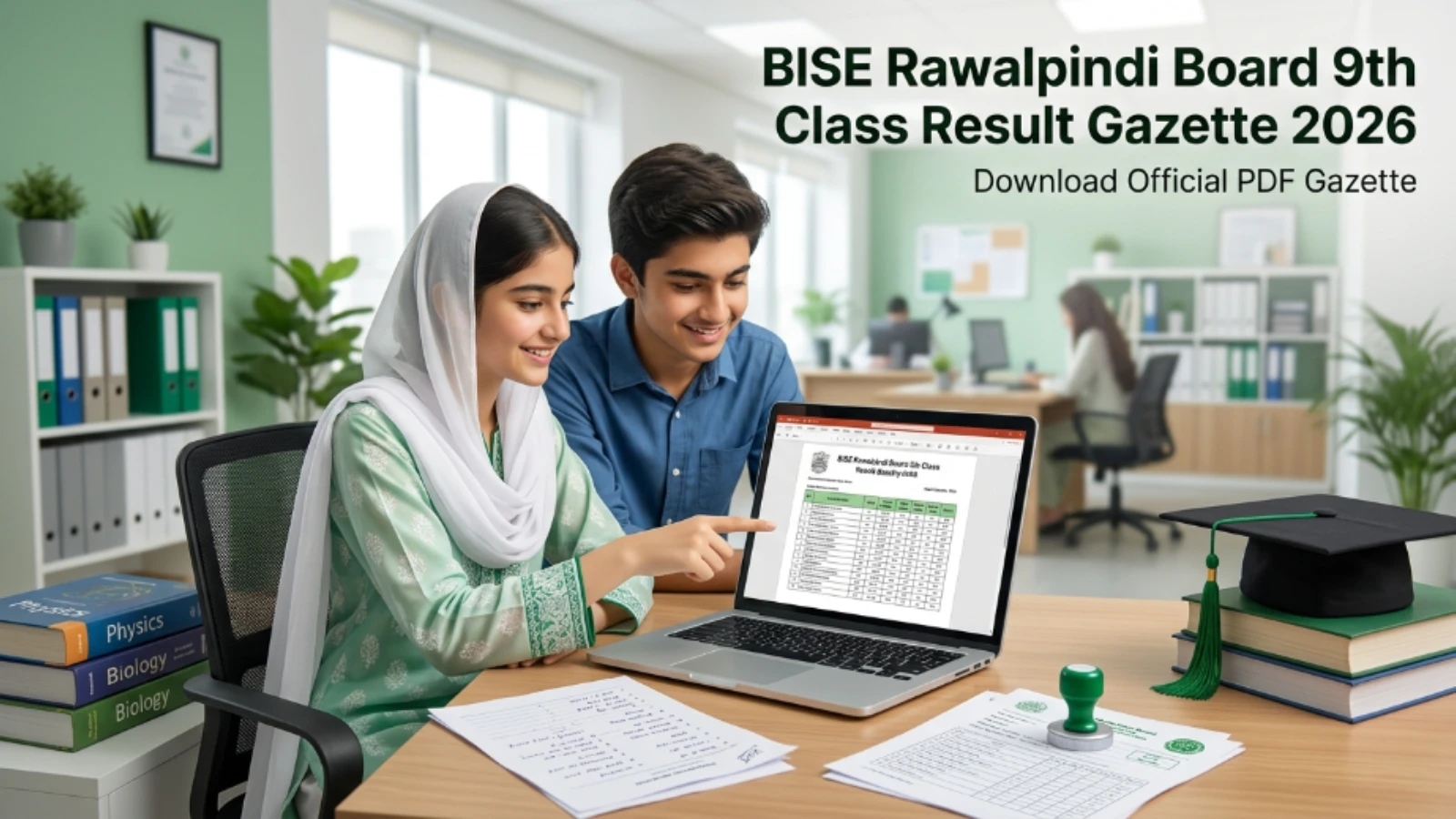 BISE Rawalpindi Board 9th Class Result Gazette 2026