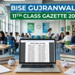 BISE Gujranwala Board 11th Class Gazette 2026