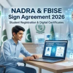 NADRA FBISE agreement 2026